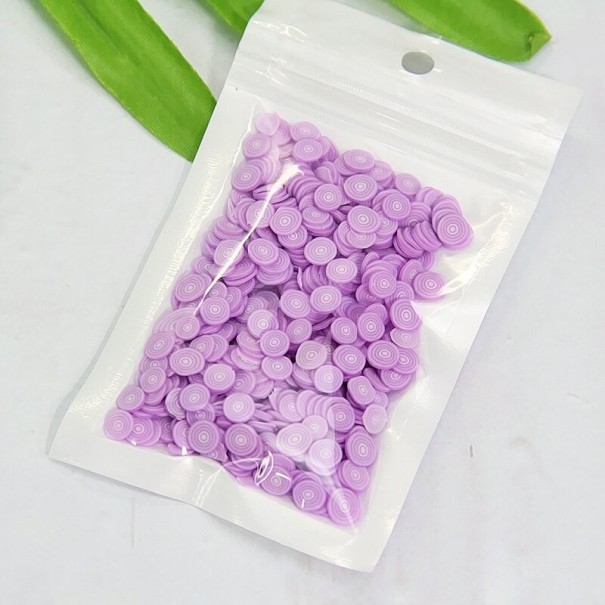 Mini Slime Decorations 10 g purple