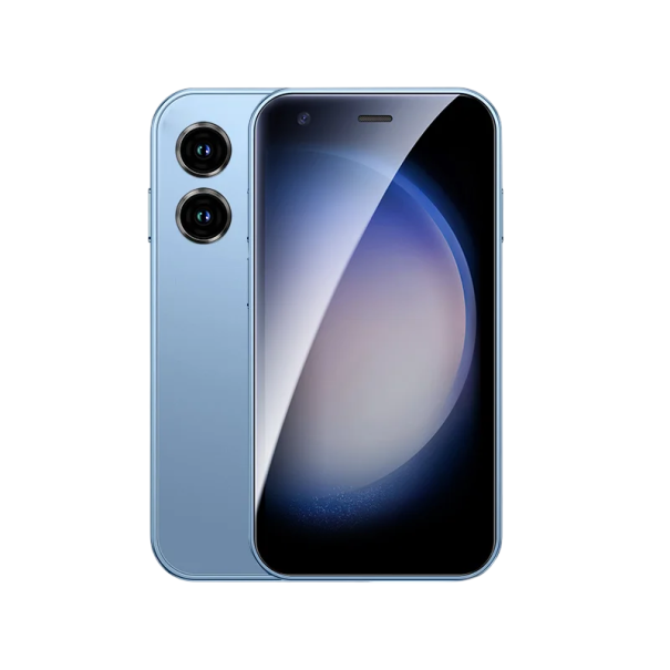 Mini-Smartphone SOYES XS15 3,0 Zoll Android 8.1 2 GB RAM 16 GB ROM Dual-SIM 3G GPS Bluetooth 4.0 Typ C Aufladen Glasgehäuse FM-Radio Kleines Mobiltelefon blau