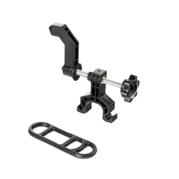 Mini suport pentru centrul roților Rrskit 80 g Instrument portabil pentru ajustarea jantelor bicicletelor MTB Un ajutor pentru repararea negru
