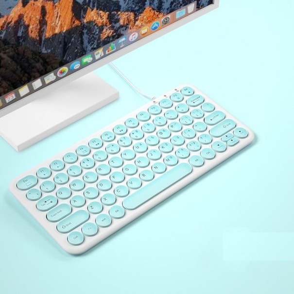 Mini-Tastatur blau