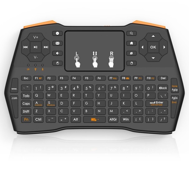 Mini tastatură fără fir cu touchpad K368 2