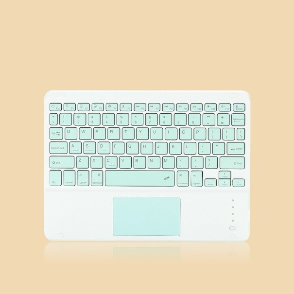 Mini tastatură fără fir cu touchpad K399 verde