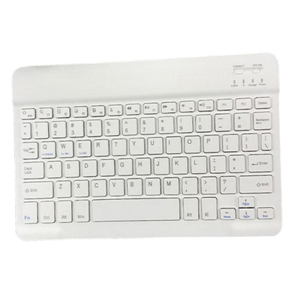 Mini teclado inalámbrico K296 blanco 2