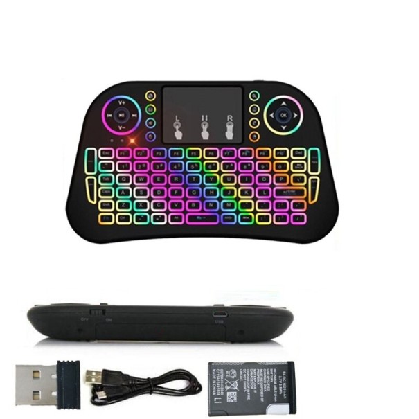 Mini teclado sem fios com touchpad K311 1