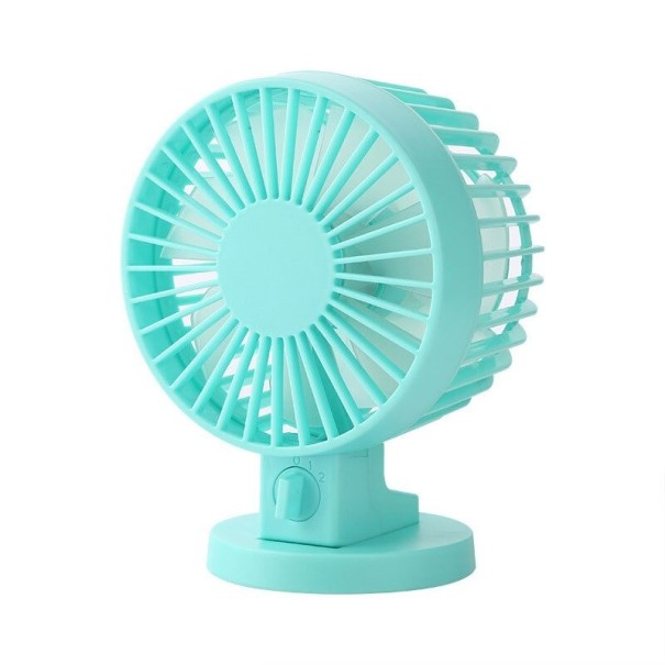 Mini-Tischventilator hellblau