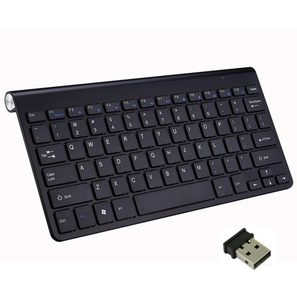 Mini trådløst tastatur K358 sort