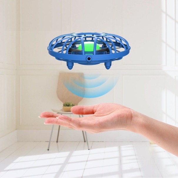Mini UFO Drone blue