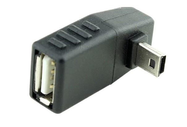 Mini USB 5-bens til USB-adapter 4