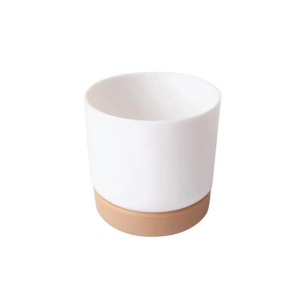 Mini vaso con piattino S