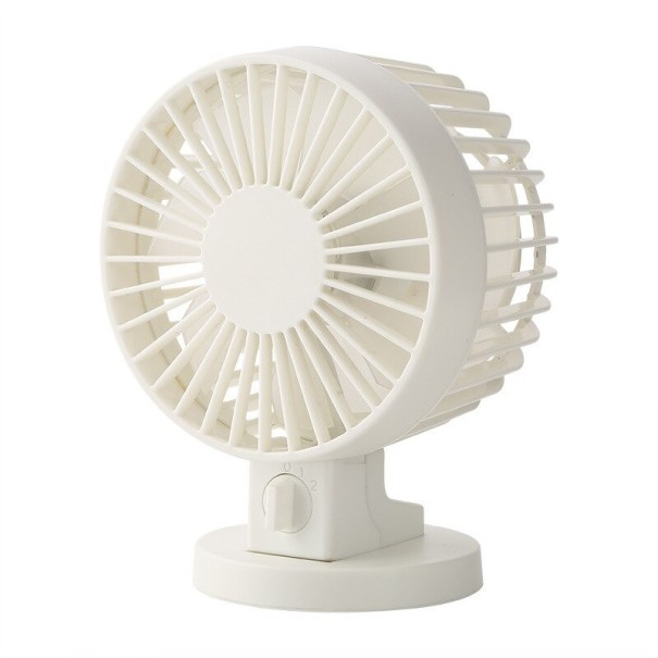 Mini ventilateur de bureau blanc