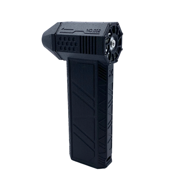 Mini ventilator Ventilator portabil fără fir Duster electronic fără fir Suflant electric de praf Pistol cu aer pentru curățare 110.000 rpm 180 W 12,5 x 9 cm negru