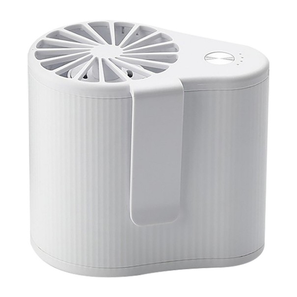 Mini ventilatore con clip bianco