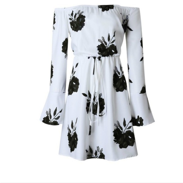 Mini vestido con flores A2760 M 3