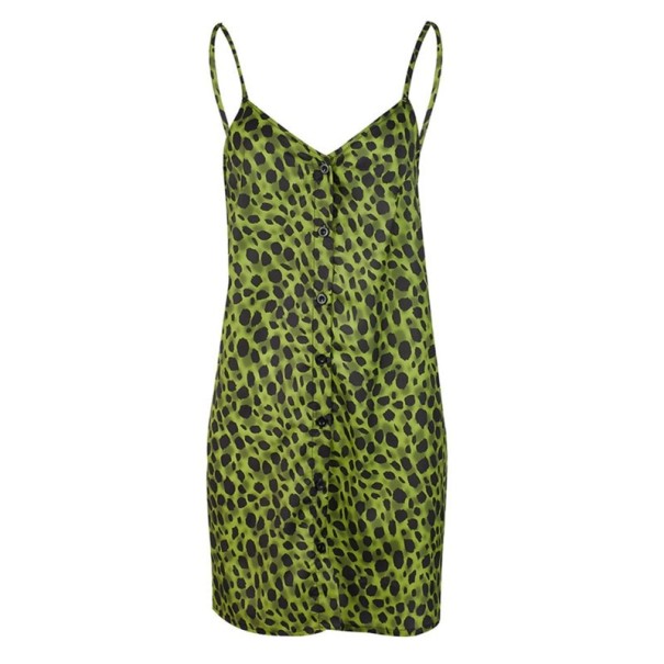 Mini vestido de mujer verde L