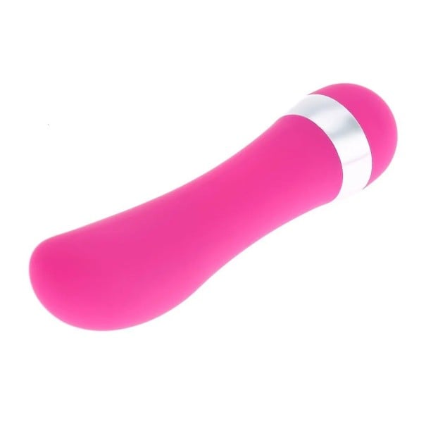 Mini vibrator din silicon cu dimensiuni compacte, potrivit pentru călătorii, funcționare silențioasă, ușor de controlat, suprafață plăcută, ambalaj 1