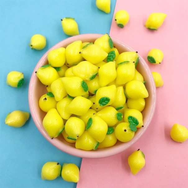 Miniaturas de frutas decorativas 10 uds. 3
