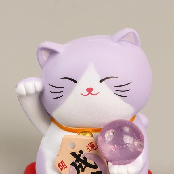 Miniature décorative chat porte-bonheur 1