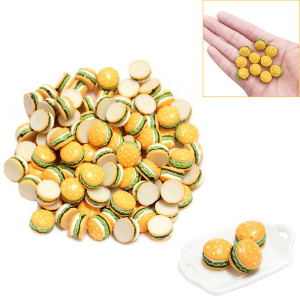 Miniature Hamburger 5 pcs 1