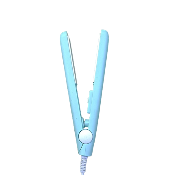 Miniatuur plastic zaksealer met EU-stekker, vacuümverpakkingsmachine voor voedsel, draagbare elektrische vacuümsealer voor voedselbewaring, 18 x 2 cm blauw
