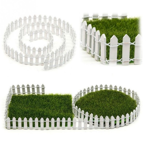 Miniatyrträstaket för trädgården J1386