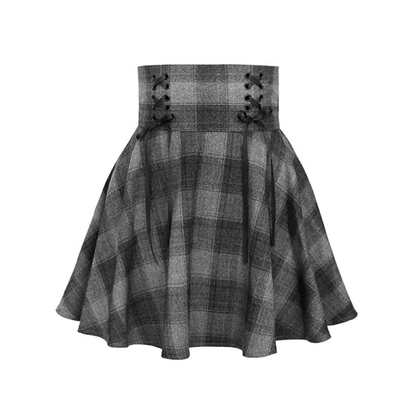 Minifalda de cintura alta para mujer A983 M