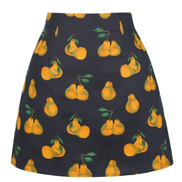 Minifalda de mujer con estampado A1125 S 2