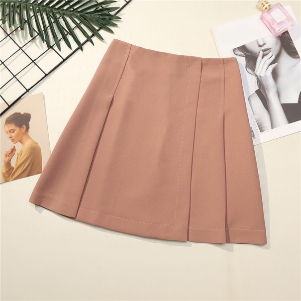 Minifalda de mujer G86 rosa viejo XS