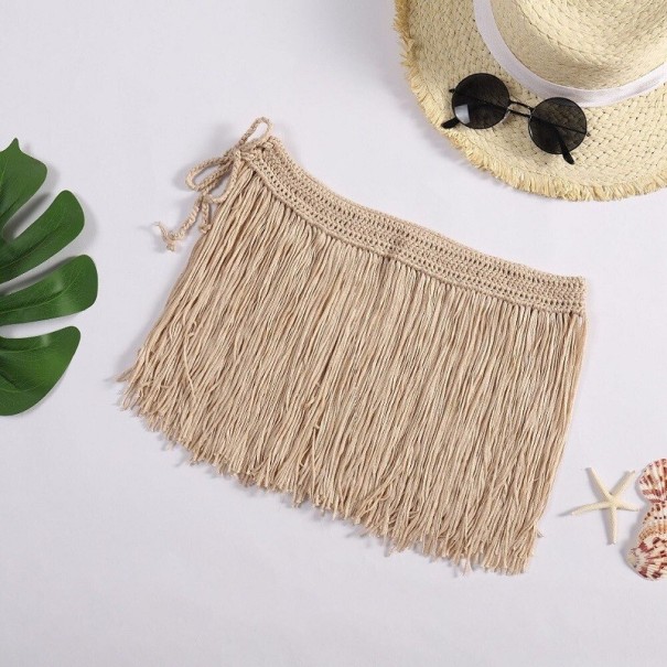 Minifalda de mujer P1091 beige