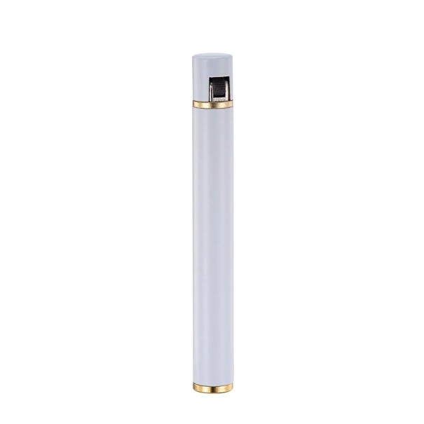 Minigaslighter Kompakt, bærbart design Lille og praktisk lighter til rejser Universal gaslighter til lommen hvid
