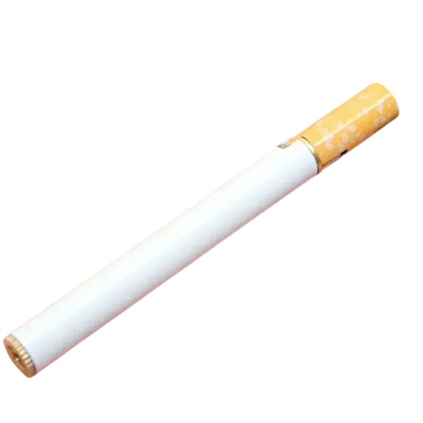 Minigaslighter Kompakt cigaretformet design Bærbar lighter til rejser Stilfuldt tilbehør med et realistisk udseende 1