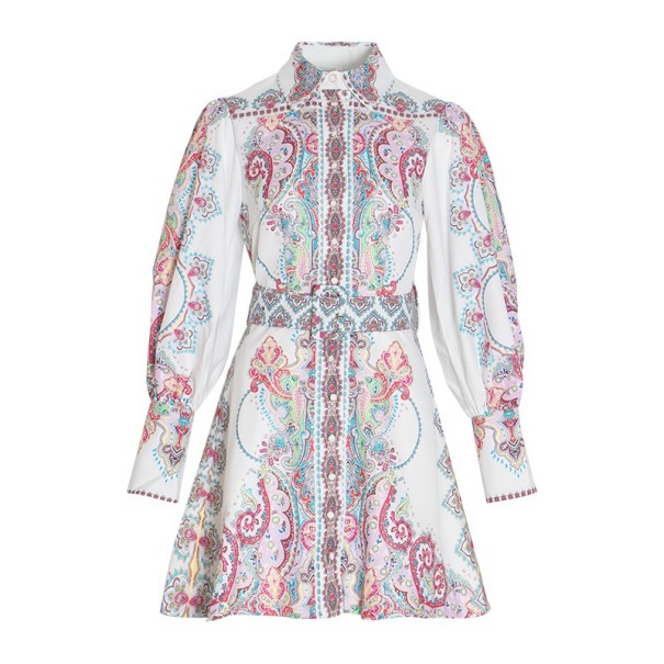 Minikleid mit weiten Ärmeln XS