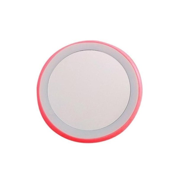 Miroir de maquillage avec éclairage T1860 rouge