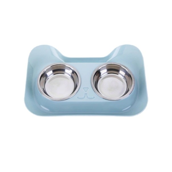 Misce per cibo con tappetino C880 blu