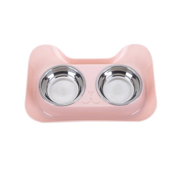 Misce per cibo con tappetino C880 rosa