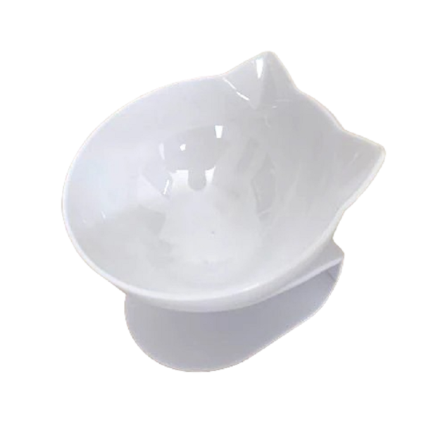 Mise pour chats avec support blanc