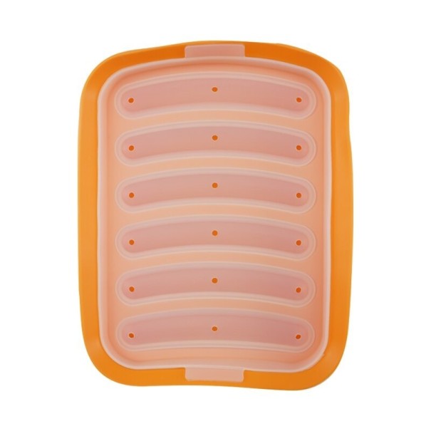 Miska na desiatu oranžová