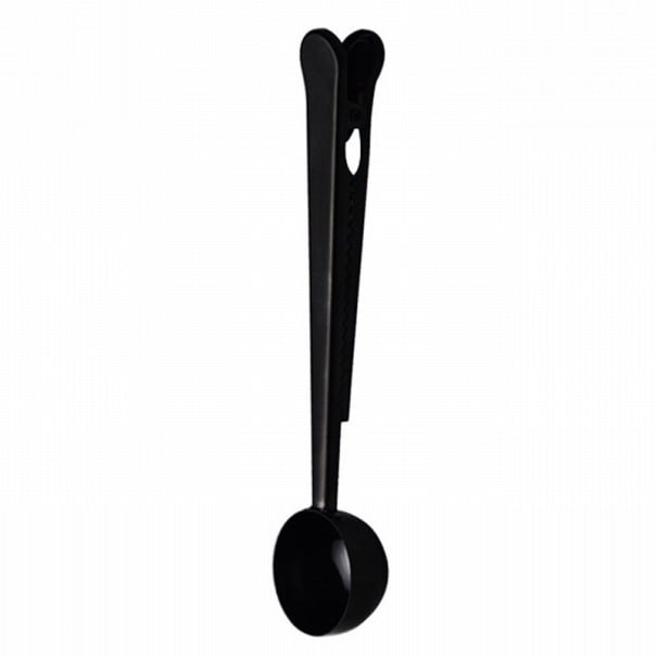 Misurino per caffè 2 in 1 nero