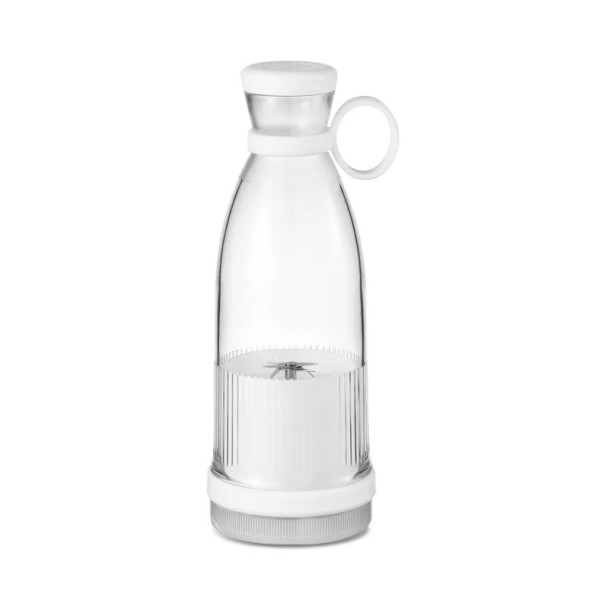 Mixeur portable USB 380 ml Mixeur à smoothie de voyage Mini blender sportif Extracteur de jus personnel Fruits légumes blanc