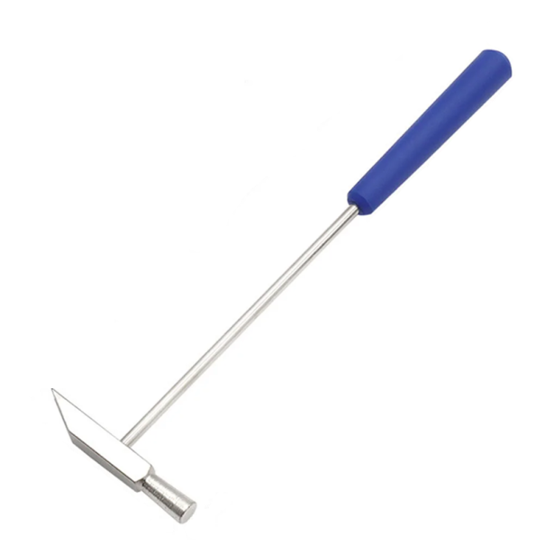 Młotek ciesielski metalowy dwugłowy Mały młotek uniwersalny Długość 20 cm Głowica stalowa Narzędzie robocze do drewna i metalu Stolarstwo 1