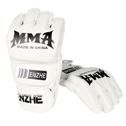 MMA-handsker hvid