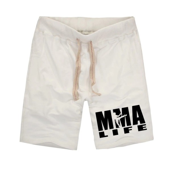 MMA-Shorts für Herren weiß L