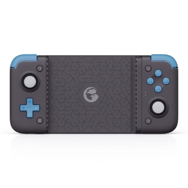 Mobiler Gaming-Controller für Telefone bis 168 mm mit USB-C für Android, iOS und PC mit Joysticks mit Hall-Effekt, schwarz mit blauen Tasten 1