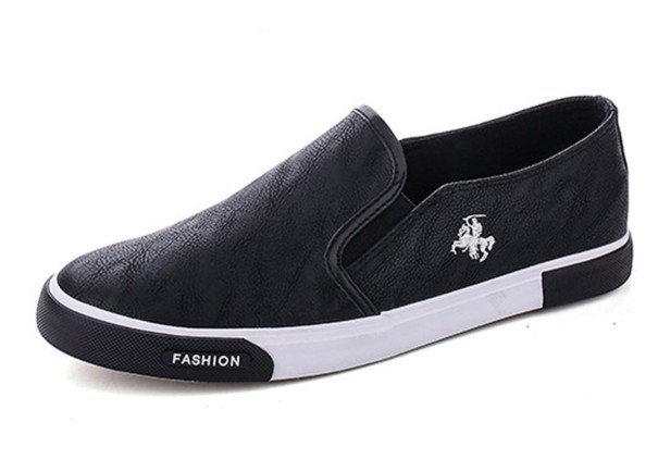 Mocasines casuales para hombre J2152 negro 43