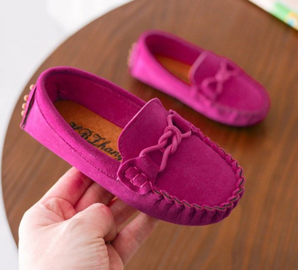 Mocasines para niños A2473 rosa oscuro 21