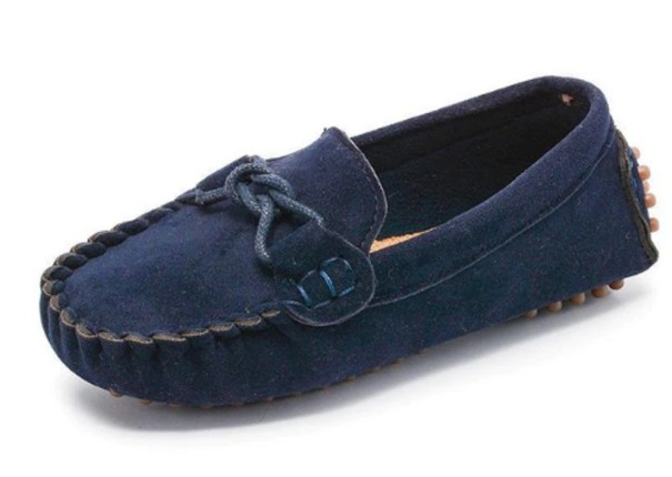 Mocasins para crianças A2470 azul escuro 26