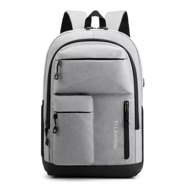 Mochila de hombre E1004 gris claro