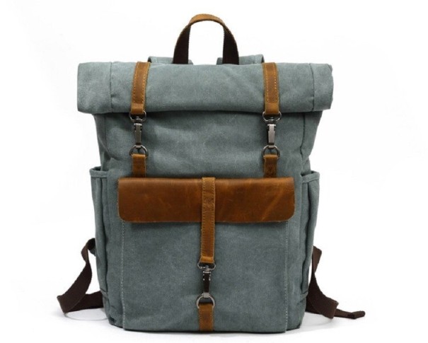 Mochila de hombre E1021 turquesa