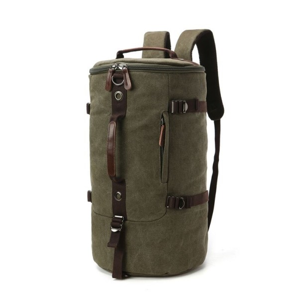 Mochila de hombre E1162 verde militar