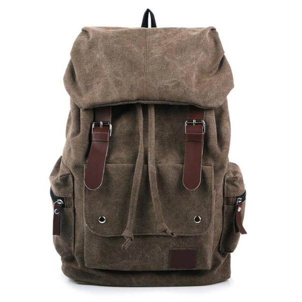 Mochila de hombre E1166 marrón oscuro