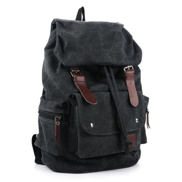 Mochila de hombre E1166 negro